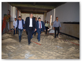  القاضي وعشماوي يتفقدان كليات جامعة بنها الجديده في كفر سعد