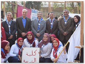 بمشاركة 160 طالبه من كليات جامعة بنها: المغربي: يفتتح المهرجان الإرشادي الثامن للجوالات