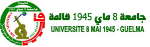 دولة الجزائر: روابط جامعة 8 ماى 1945 قالمة