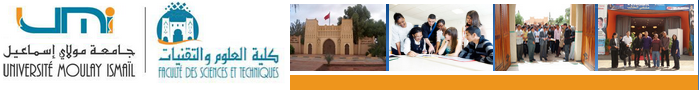 دولة المغرب: روابط كلية  العلوم والتقنيات - جامعة مولاي إسماعيل 